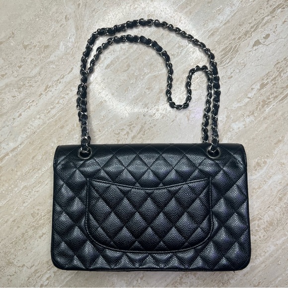 Chanel Classic Double Flap In Black Caviar SHW (2005-2006) - Picture 3 of 14